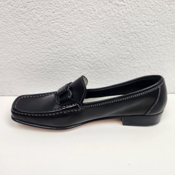 Salvatore Ferragamo Sport Grande Black Loafers Men Size 7.5B Narrow US 8.5 main image 11